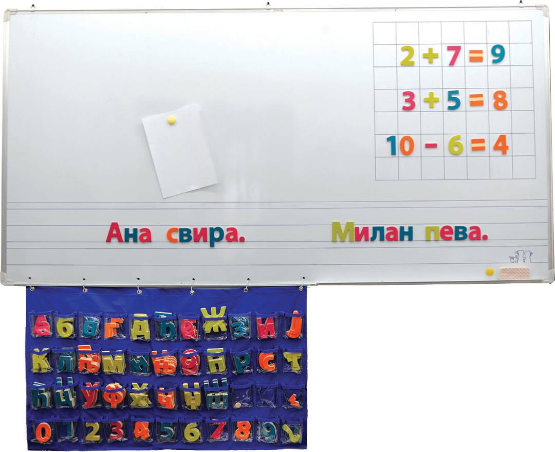 Velika magnetna slovarica 240x120 cm