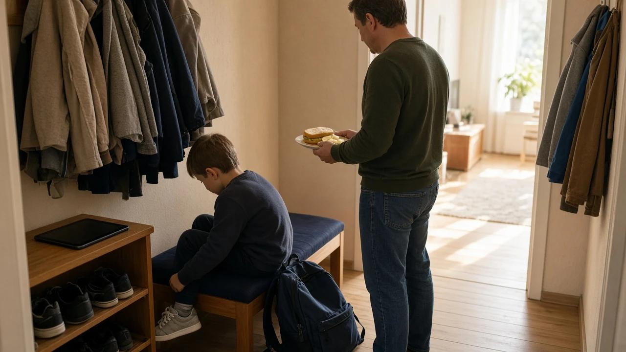 Ekran posle škole u prvom razredu: jedna granica koja drži
