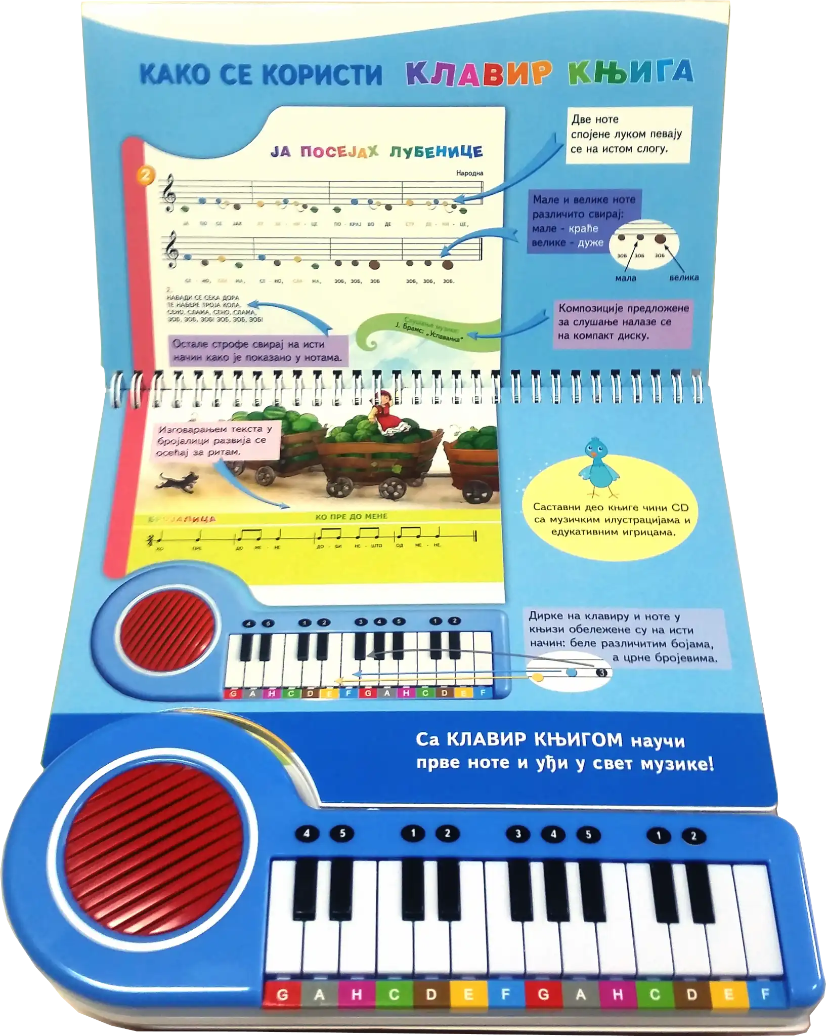 Klavir knjiga – Muzika kroz igru i učenje 3